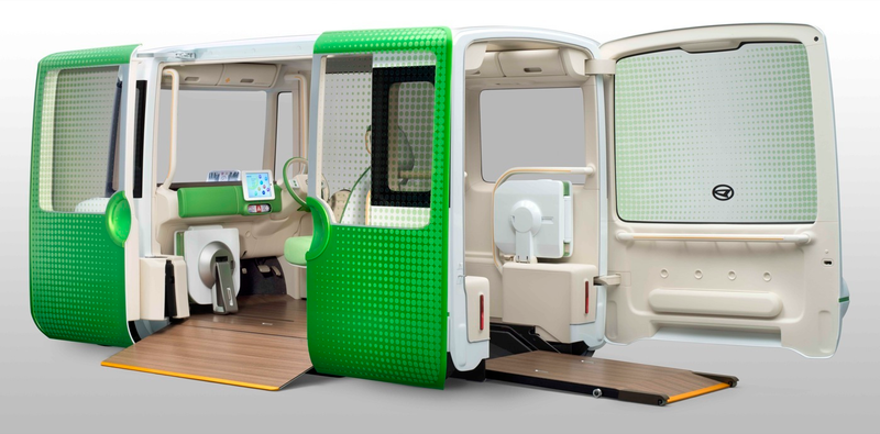 Illustration for article titled Japan SHUTS AMERICA DOWN With This Space-Utilization Super Van